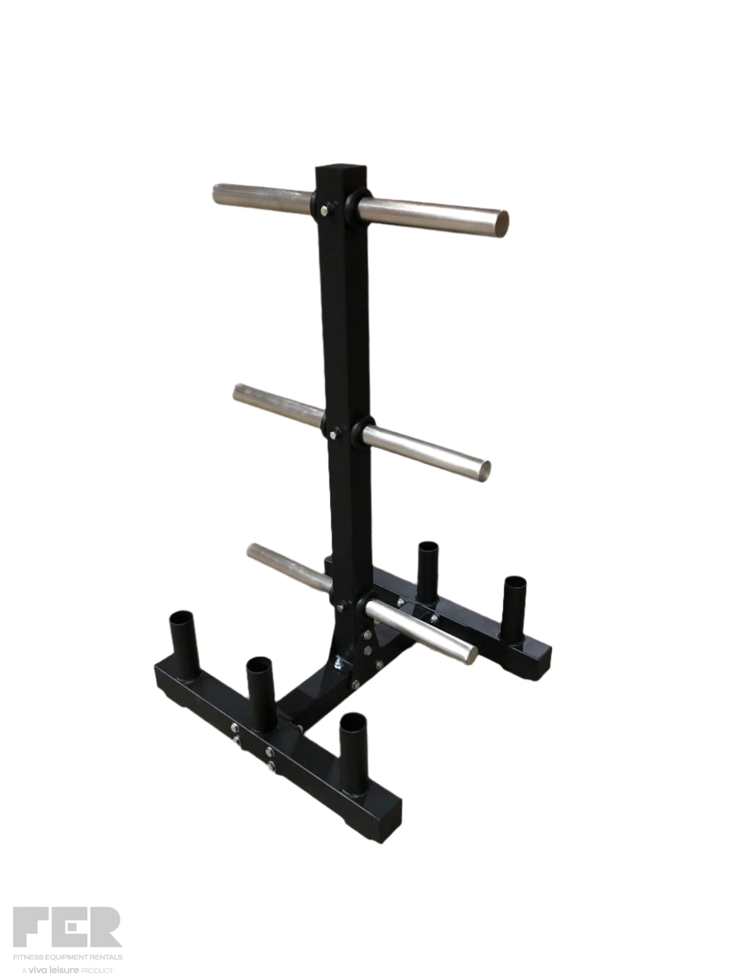 Heavy-Duty Plate & Barbell Storage Stand Accessories