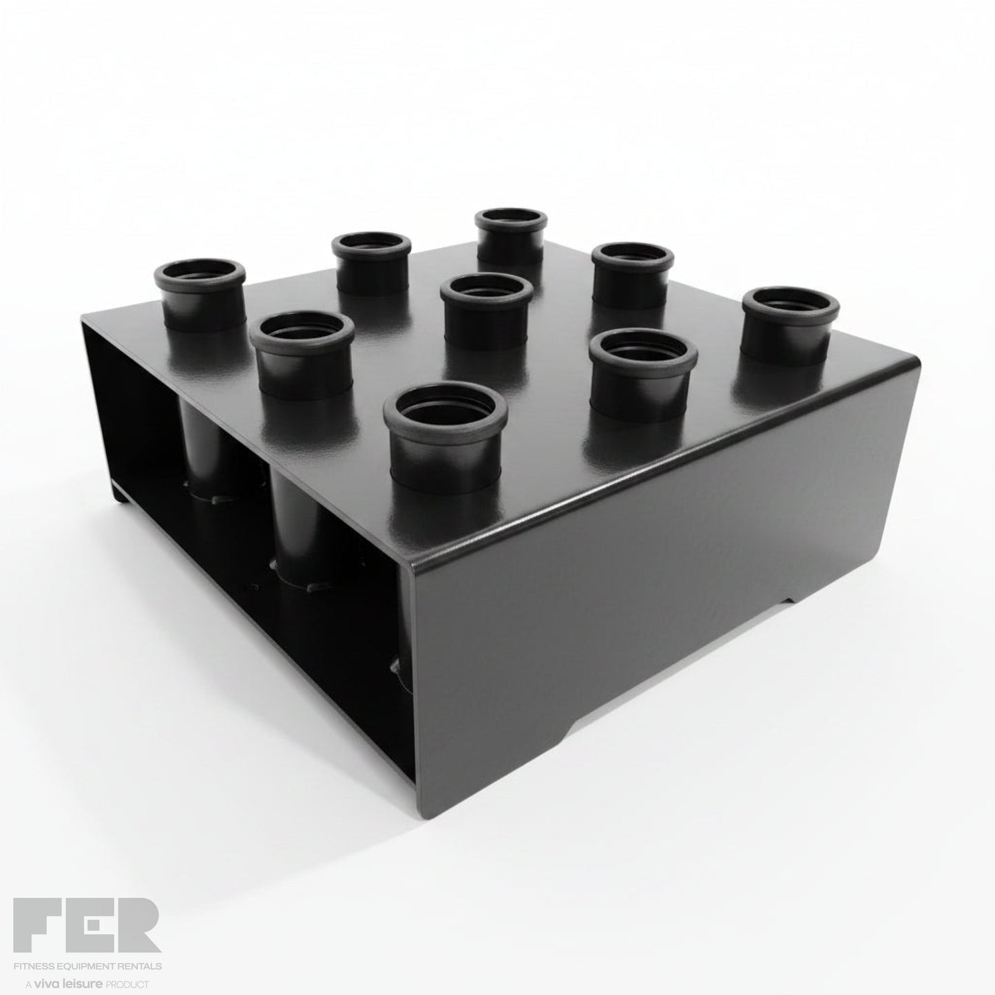 9 Barbell Upright Storage Cube - Barbell