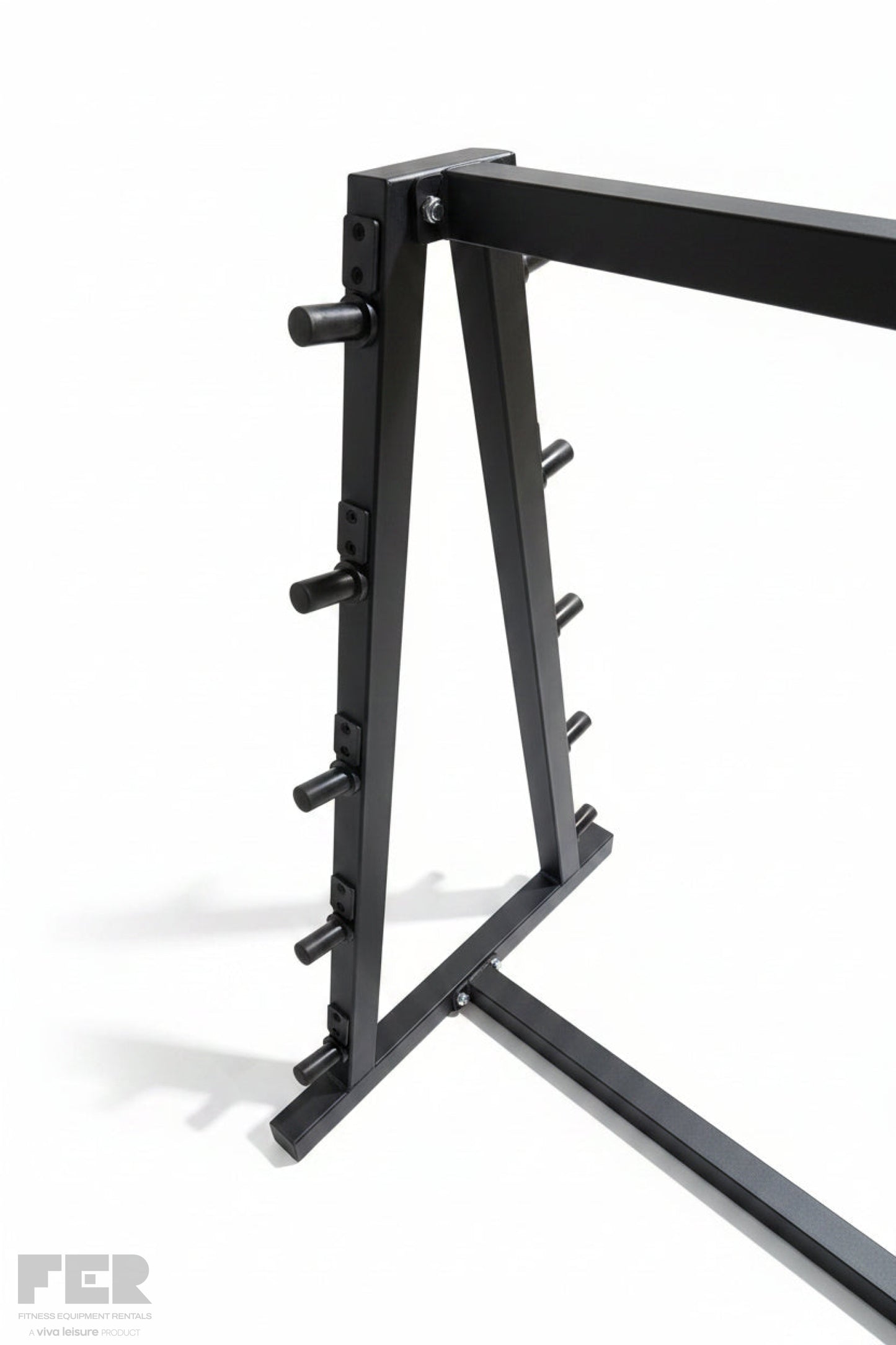 Fixed Barbell Storage Rack – 10-Bar Capacity - Storage