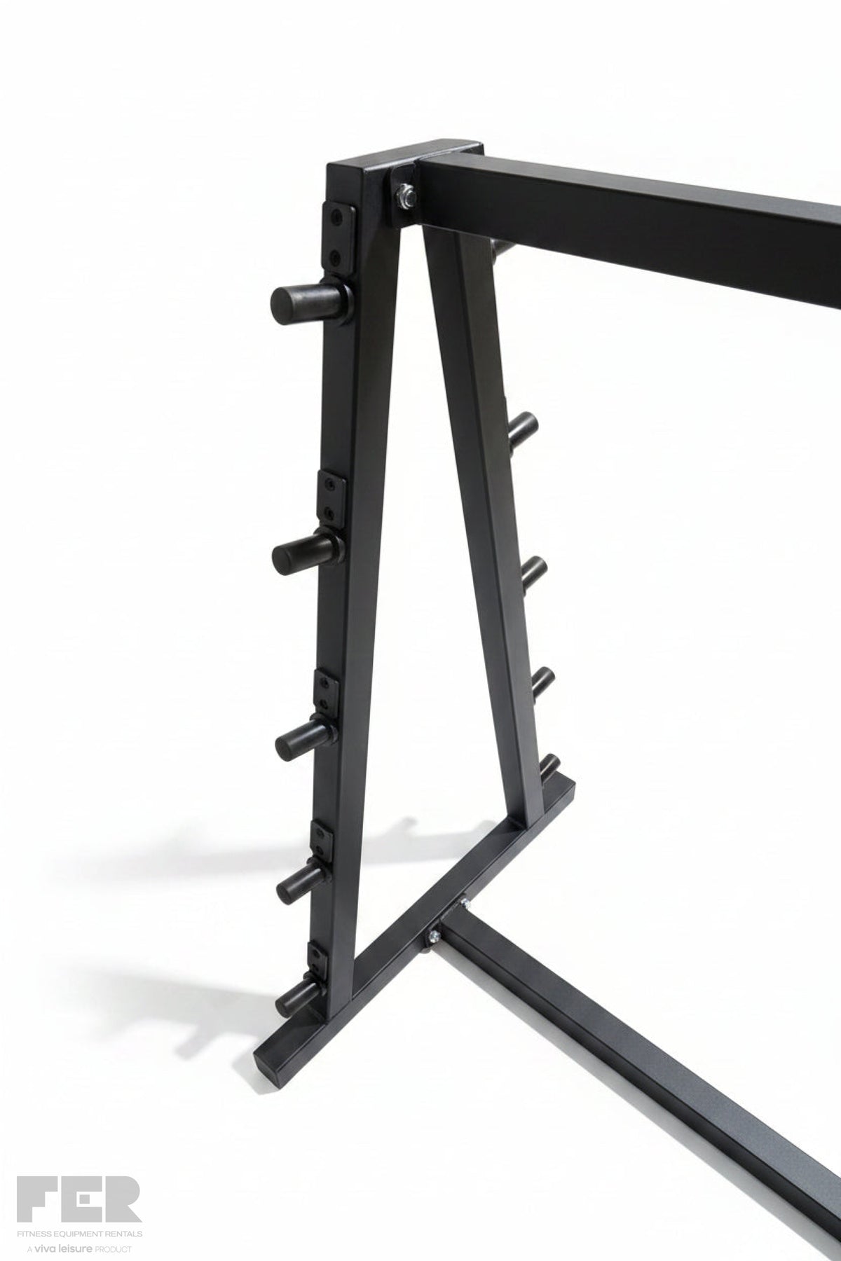 Fixed Barbell Storage Rack – 10-Bar Capacity - Storage