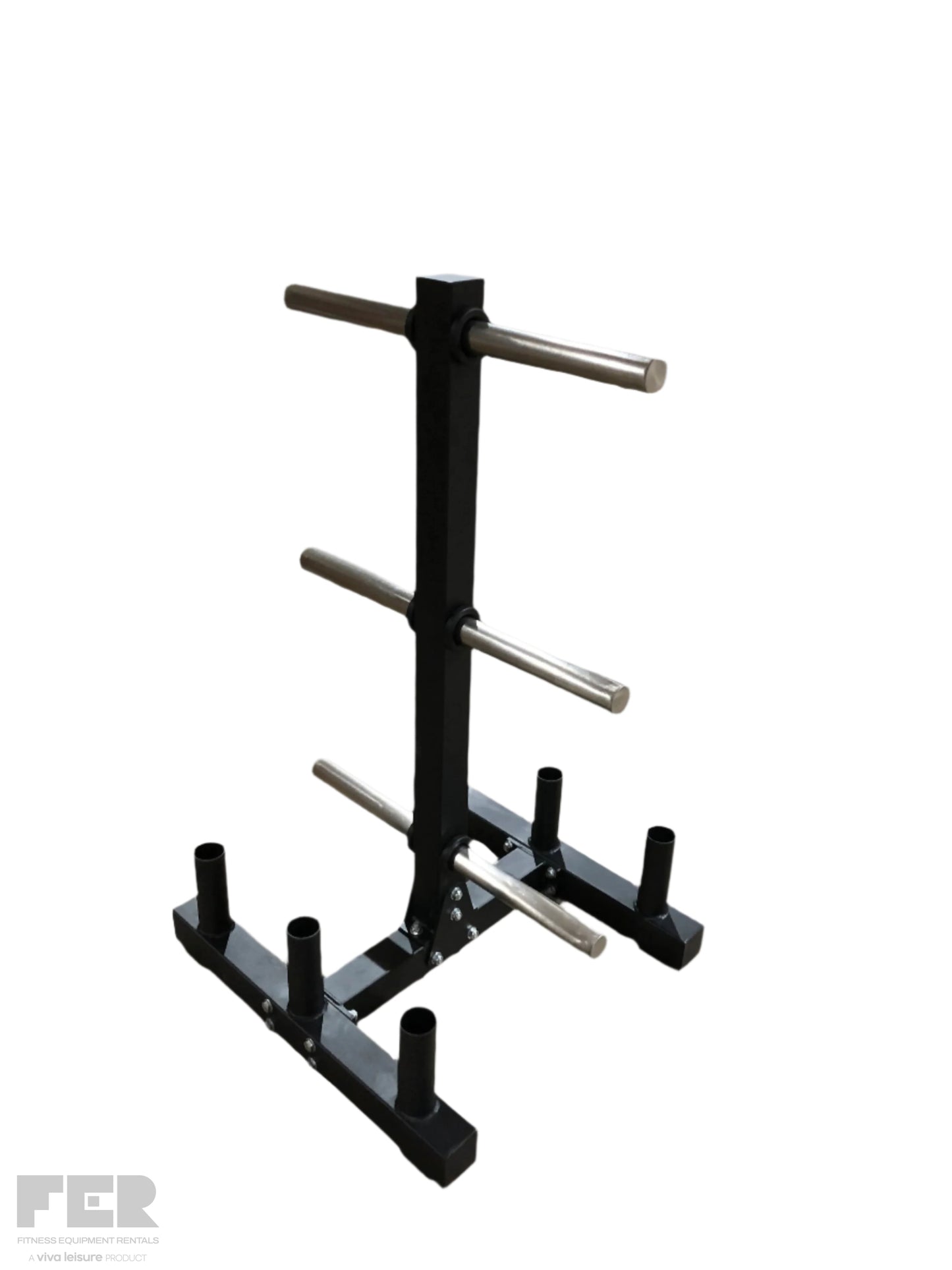 Heavy-Duty Plate & Barbell Storage Stand Accessories