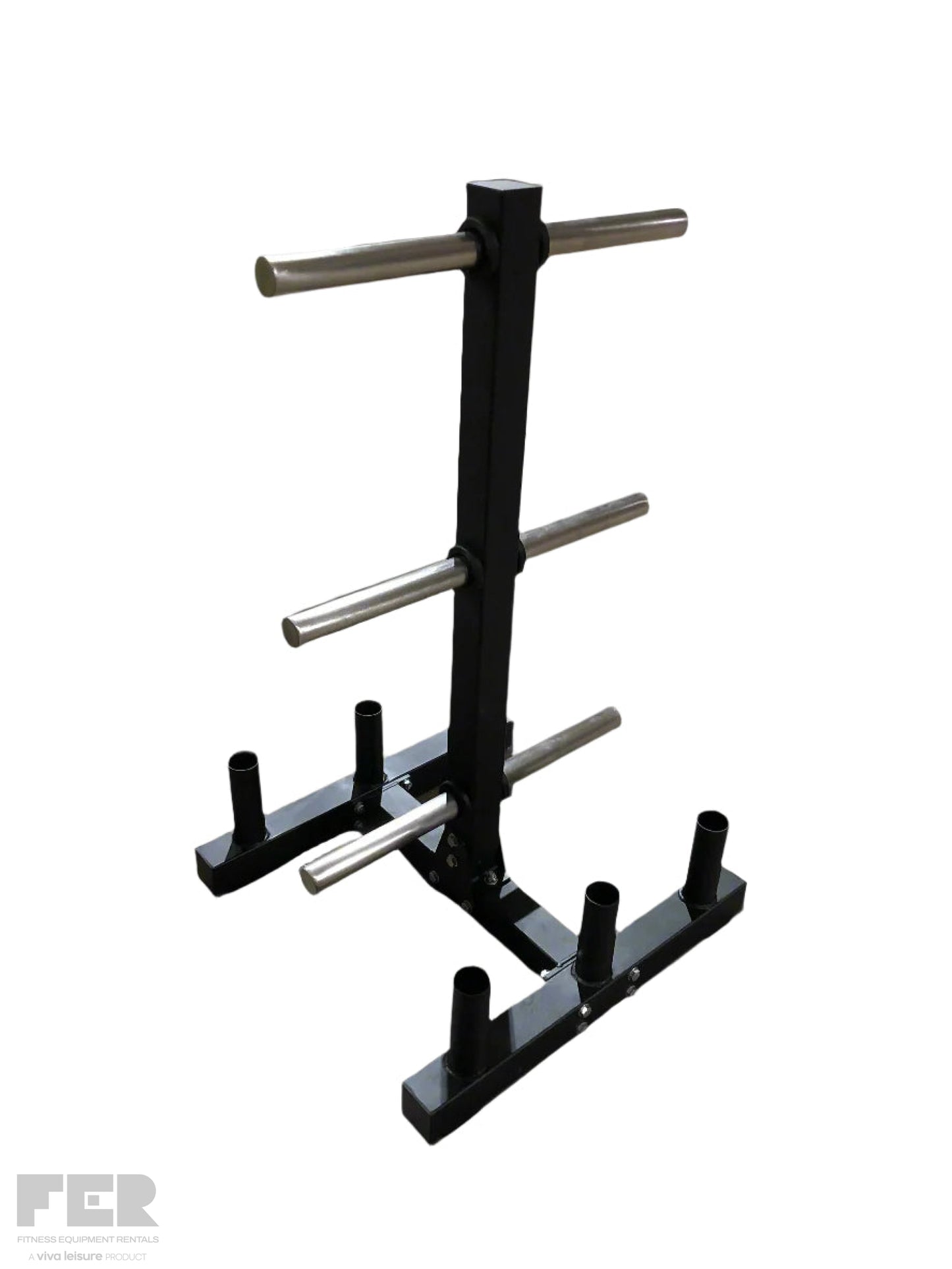 Heavy-Duty Plate & Barbell Storage Stand Accessories