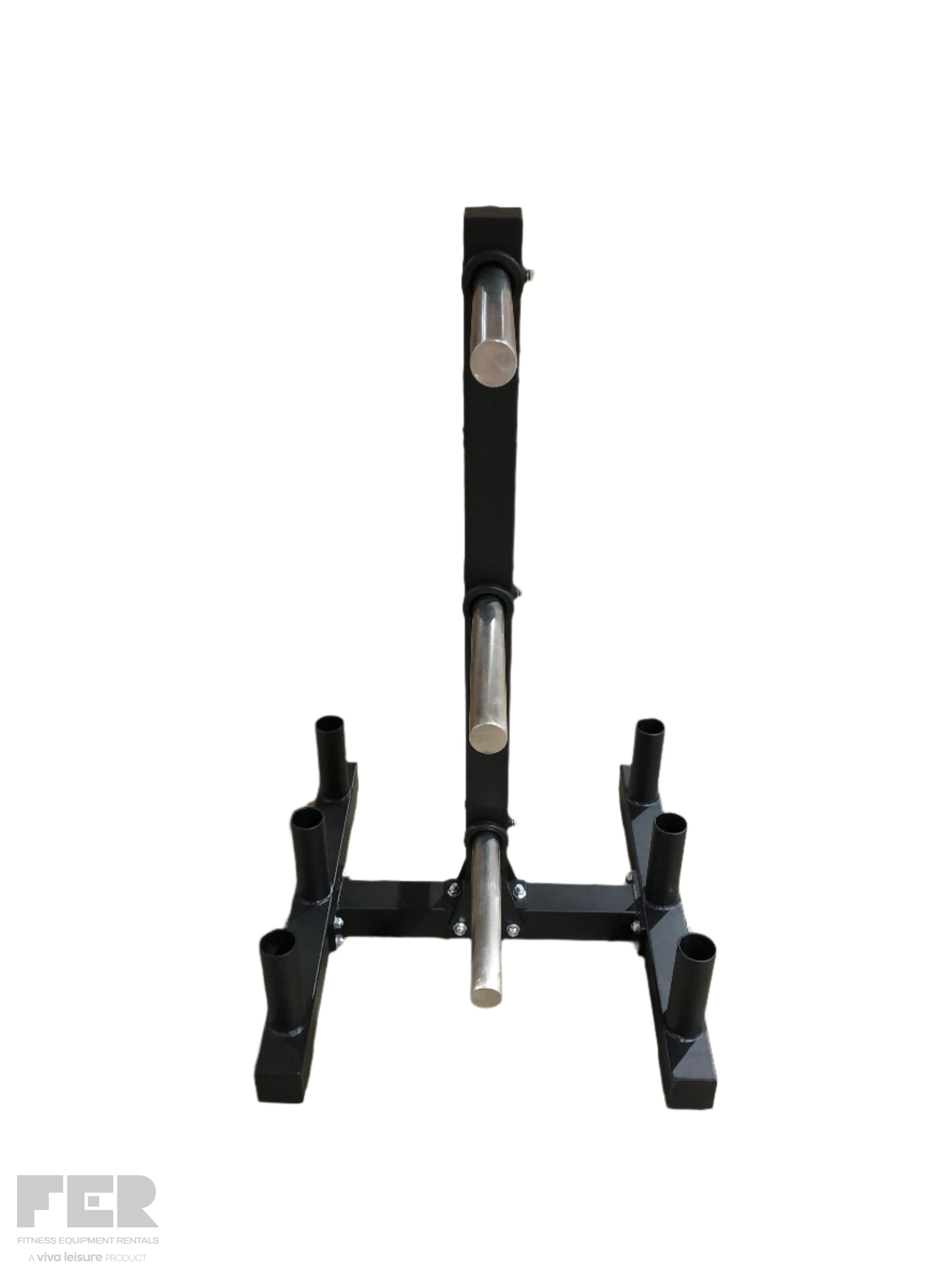 Heavy-Duty Plate & Barbell Storage Stand Accessories