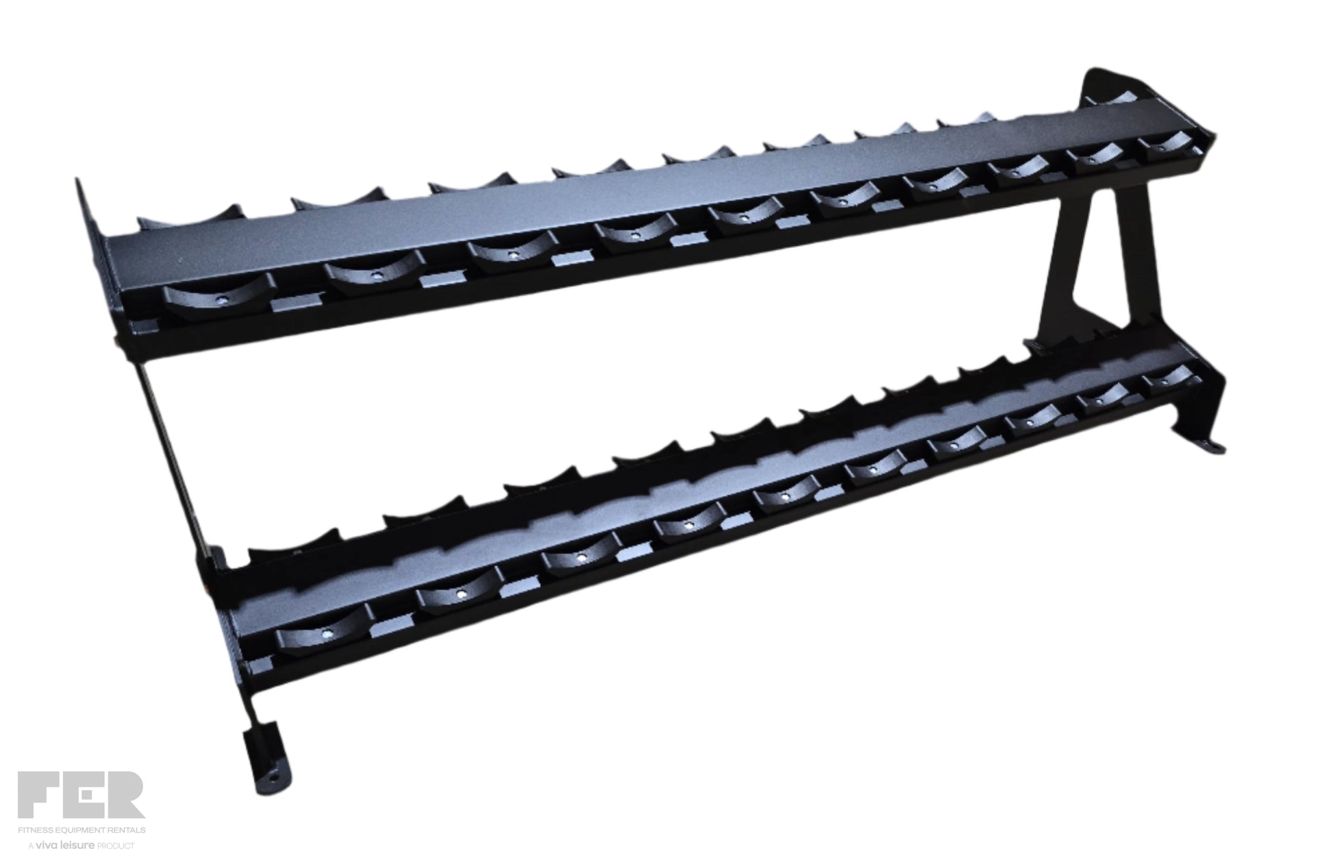 Heavy-Duty PU Dumbbell Rack Storage