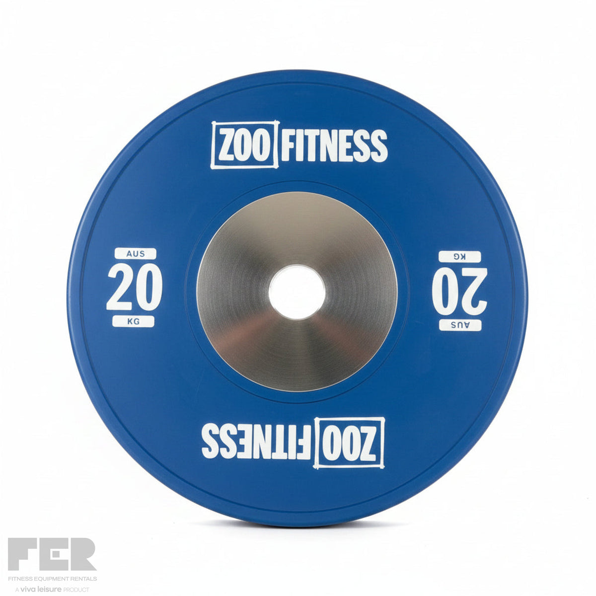 Zoo Fitness Competition Bumper Plates (Pairs) - 20kg - Weight Plates