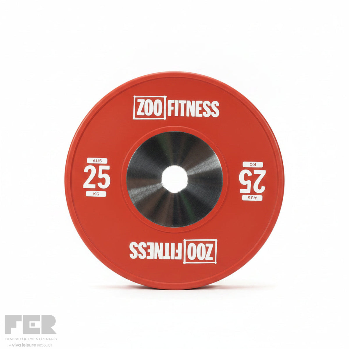 Zoo Fitness Competition Bumper Plates (Pairs) - 25kg - Weight Plates