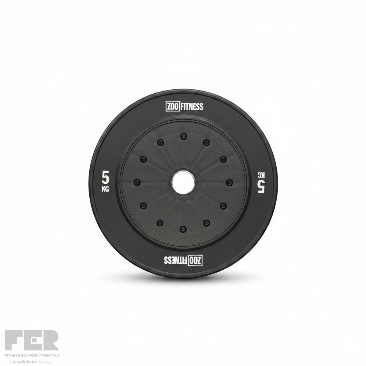 Zoo Fitness Competition Bumper Plates (Pairs) - 5kg - Weight Plates