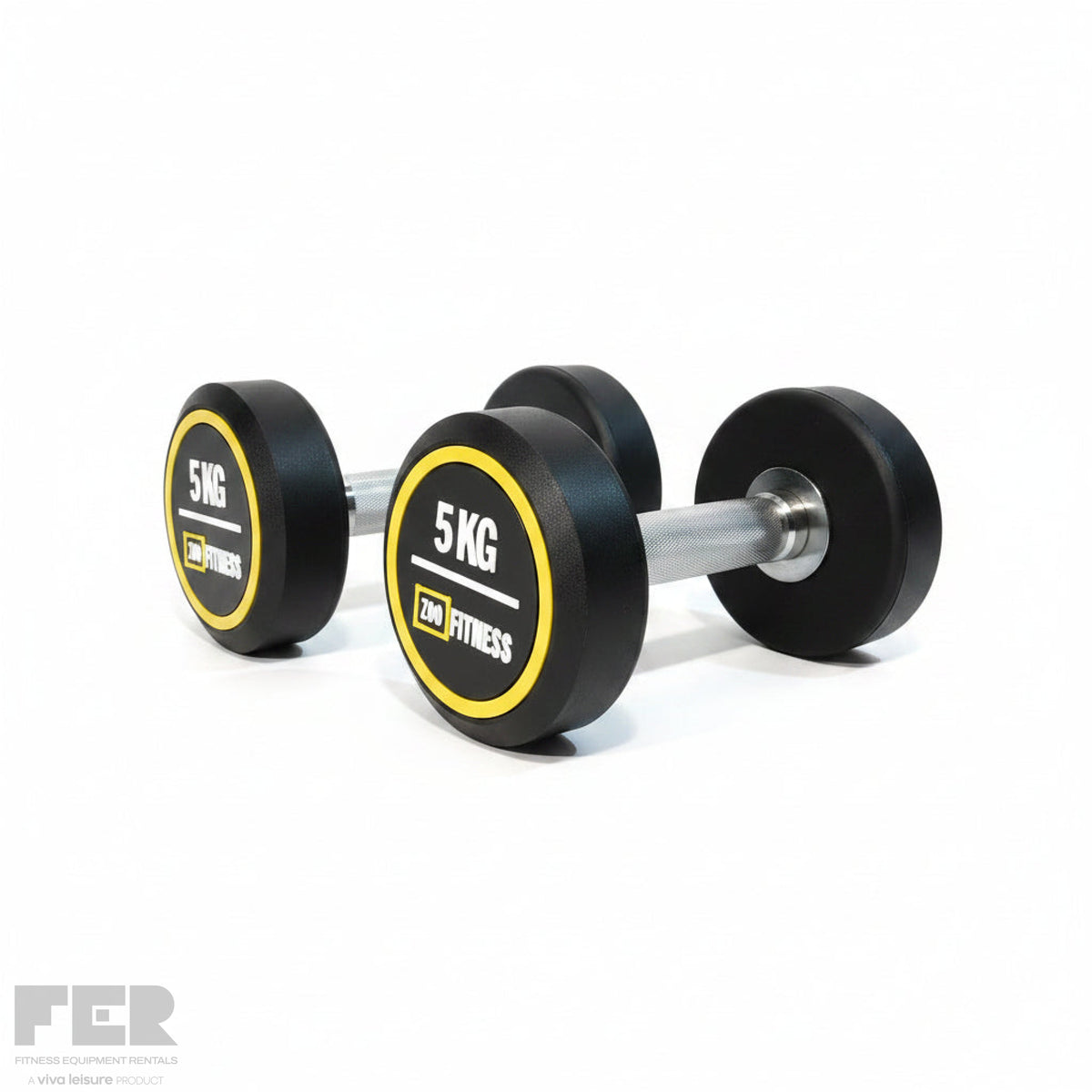 Zoo Fitness PU Dumbbells (Pair) - Dumbbells