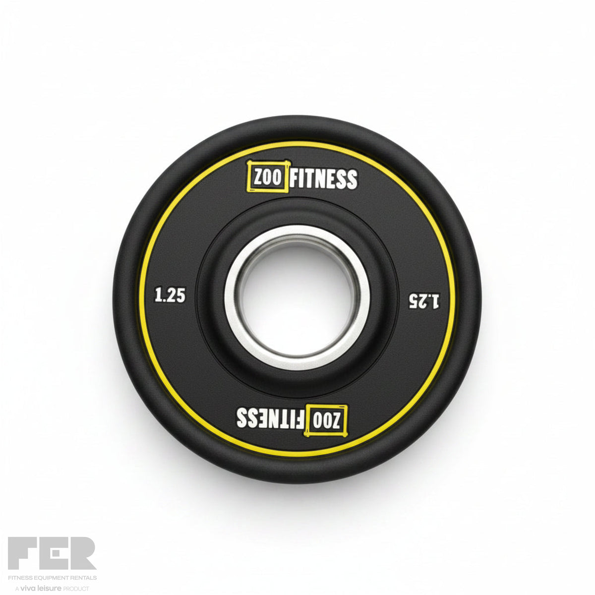 Zoo Fitness PU Weight Plates (Pair) - 1.25kg (Pair) - Weight Plates
